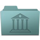 Library Folder Willow icon